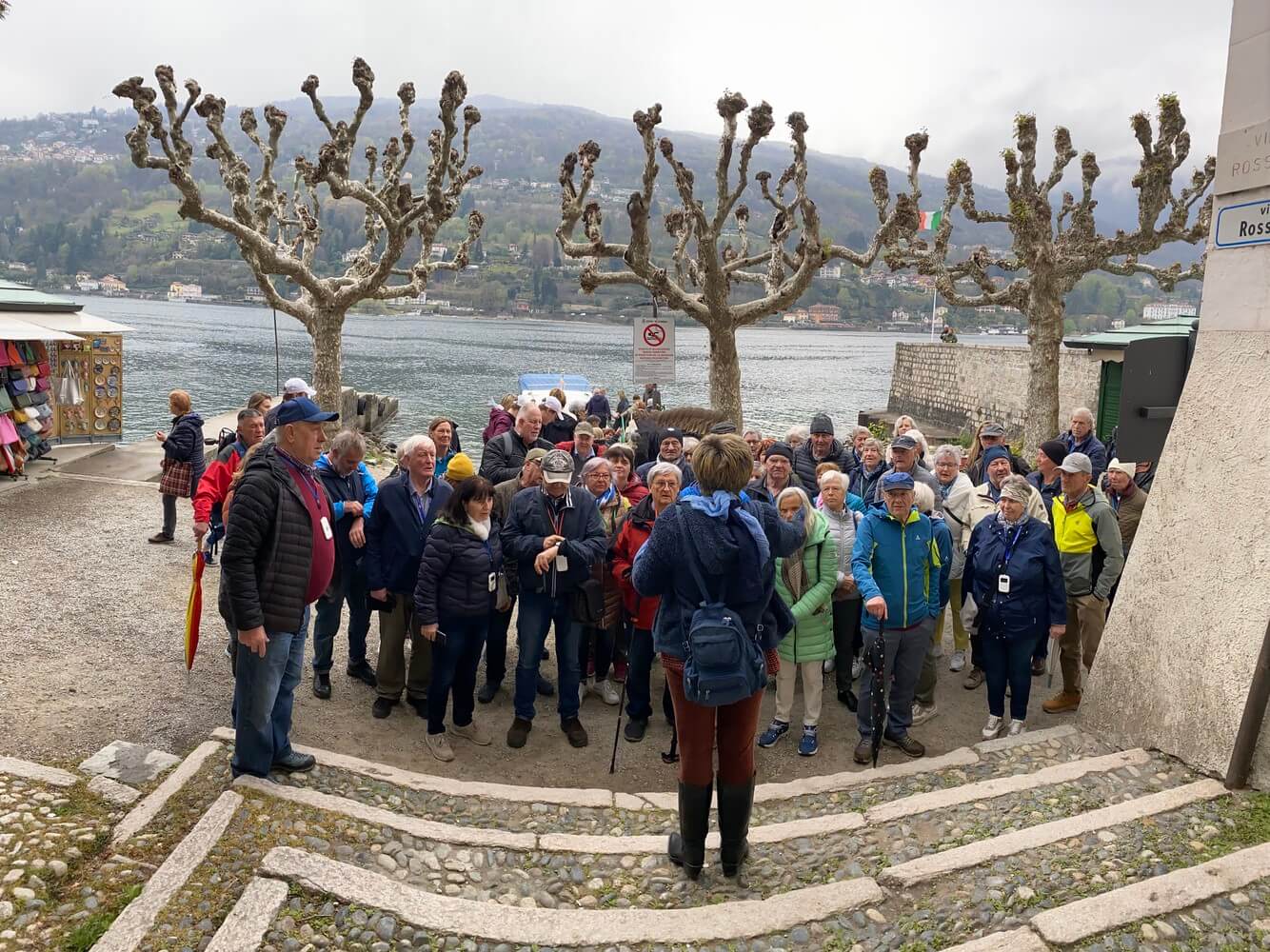 Ankunft auf der Isola Pescatori